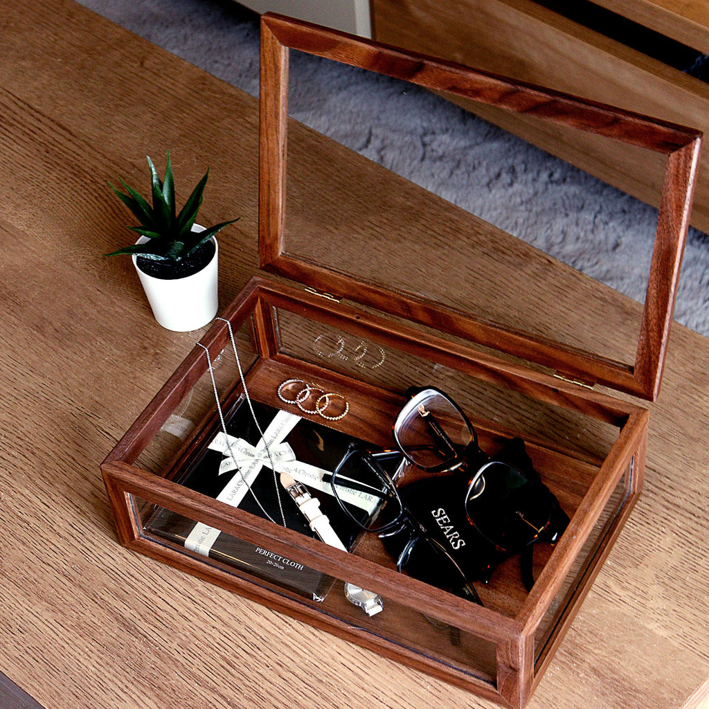 ジュエリーボックス 木製 ネックレススタンド アクセサリー ボックス 